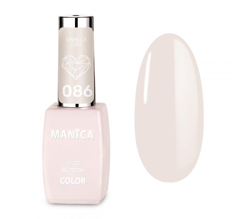 Manica Lakier hybrydowy LED/UV 10ml - Vanilla Day- 086