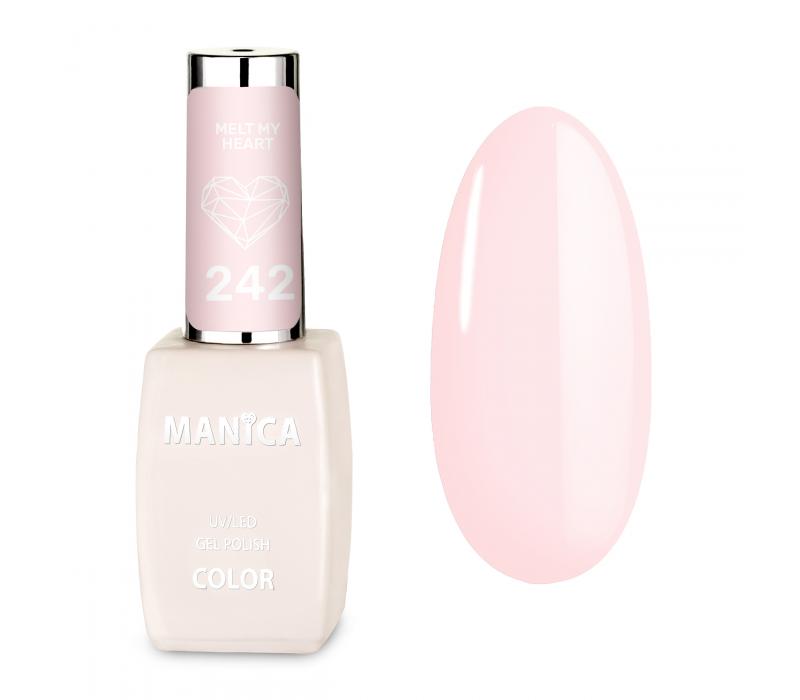 Manica Lakier hybrydowy LED/UV 10ml - Melt My Heart - 242