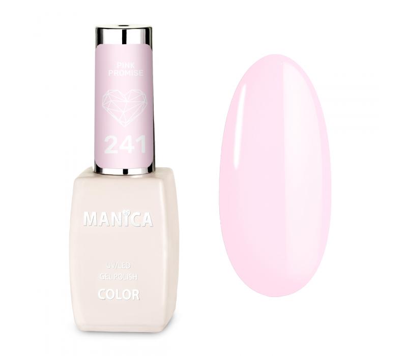  Manica Lakier hybrydowy LED/UV 10ml - Pink Promise- 241