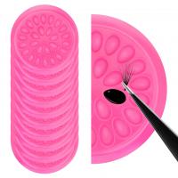 EYENESS Jednorazowa paletka na klej do rzęs Pink 20szt.