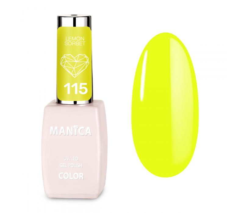  Manica Lakier hybrydowy LED/UV 10ml - Lemon Sorbet - 115