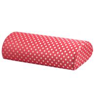 Poduszka półokrągła skóra w kropki