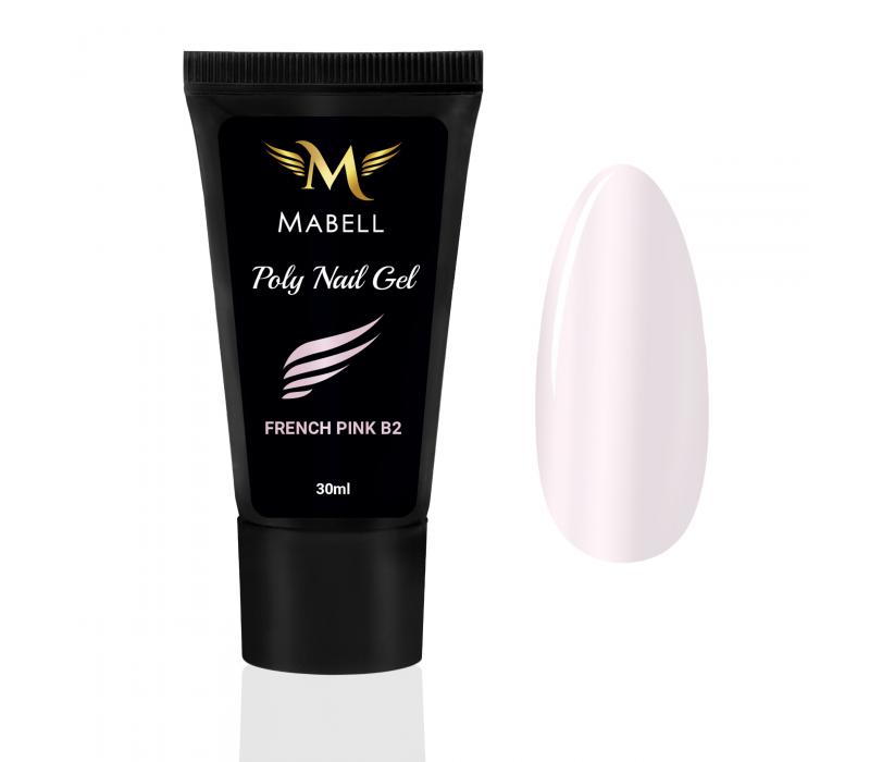 MABELL Poly Nail Gel 30g (B2) French Pink