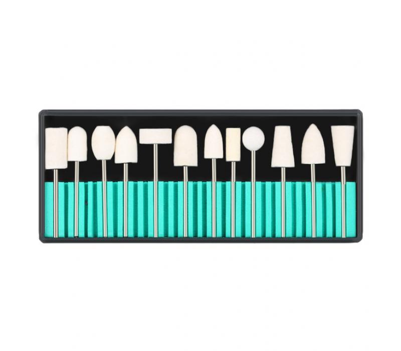 Frezy polerskie zestaw 12szt