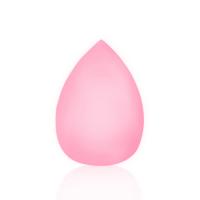 Gąbka do podkładu Łezka jasny róż