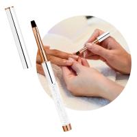 Profico Pędzelek do żelu White&Gold- prosty