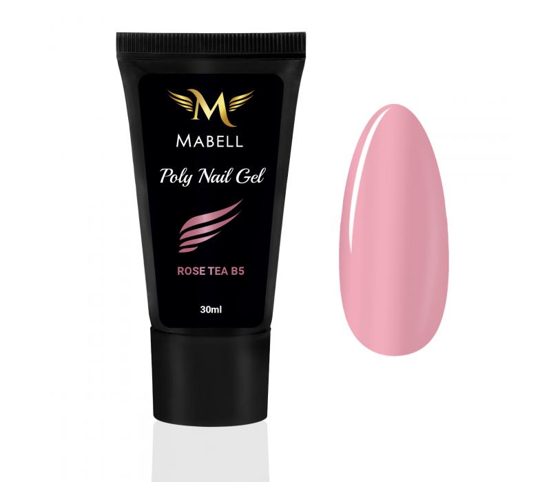MABELL Poly Nail Gel 30g (B5) Rose Tea