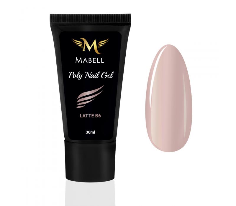MABELL Poly Nail Gel 30g (B6) Latte