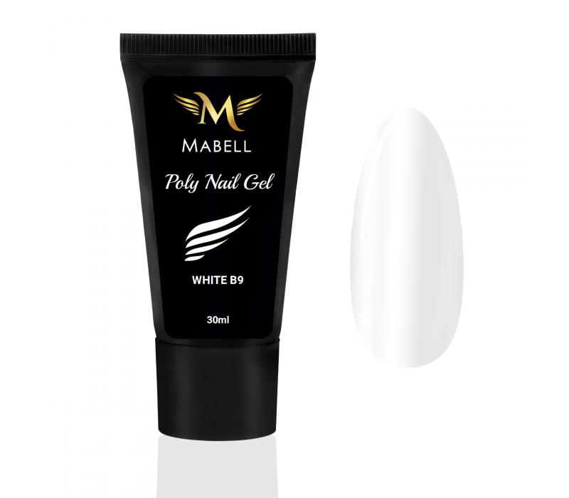 MABELL Poly Nail Gel 30g (B9) White