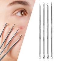 Zestaw 4 narzędzi do usuwania zaskórników w etui