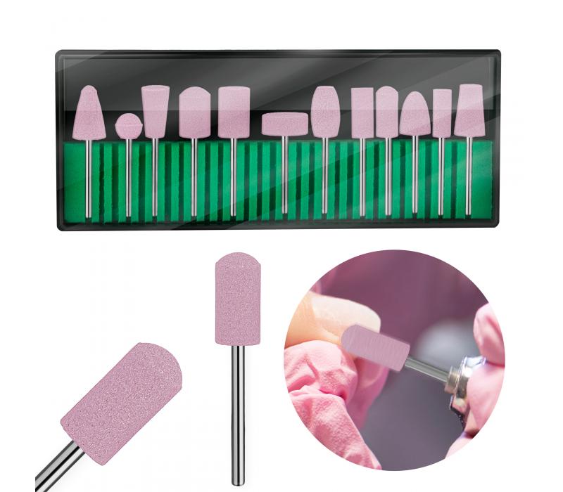 Zestaw frezów kamiennych 12szt.