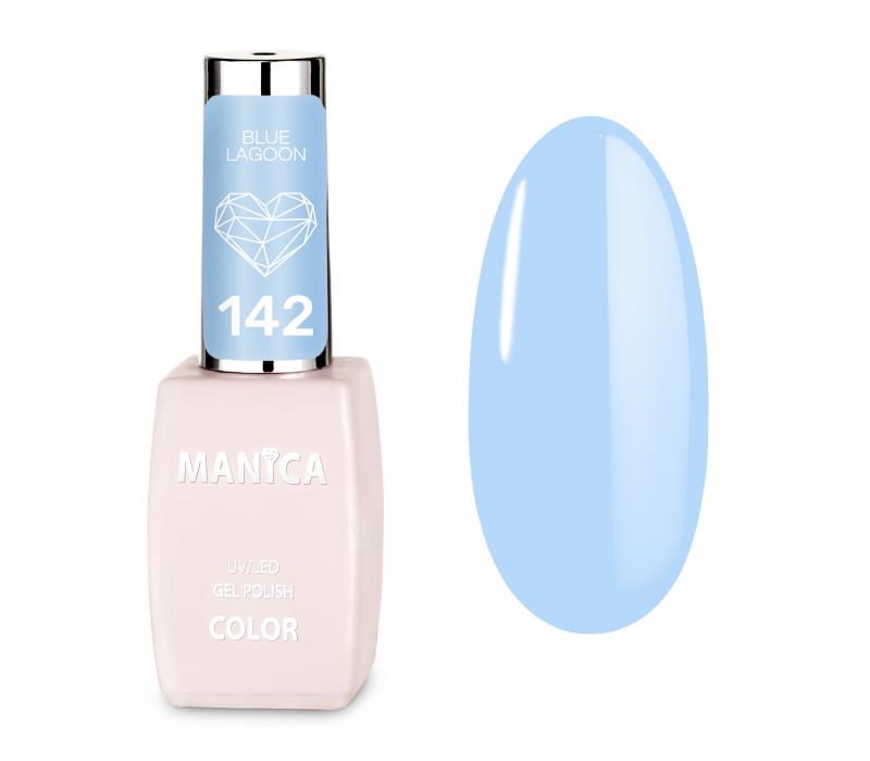 Manica Lakier hybrydowy LED/UV 10ml - Blue Lagoon - 142