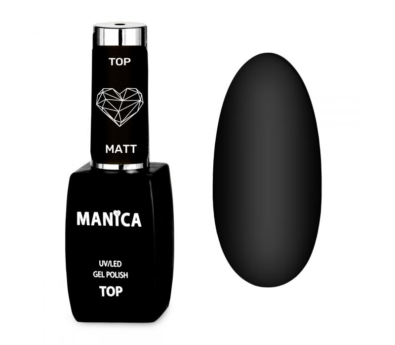Manica Top hybrydowy UV/LED Gel Polish Top Matt 10ml