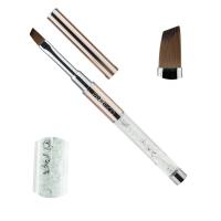 Pędzelek Profico Crystal P12 #8 - skośny GOLD