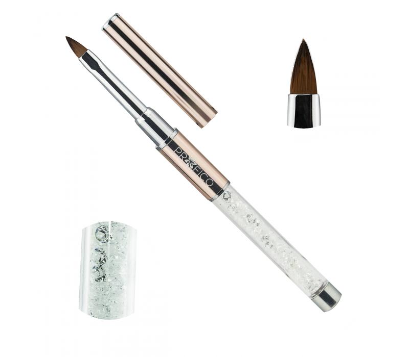 Pędzelek Profico Crystal P15 #4 - koci język GOLD