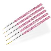  Profico Zestaw 5 pędzelków do zdobień Pink Marble