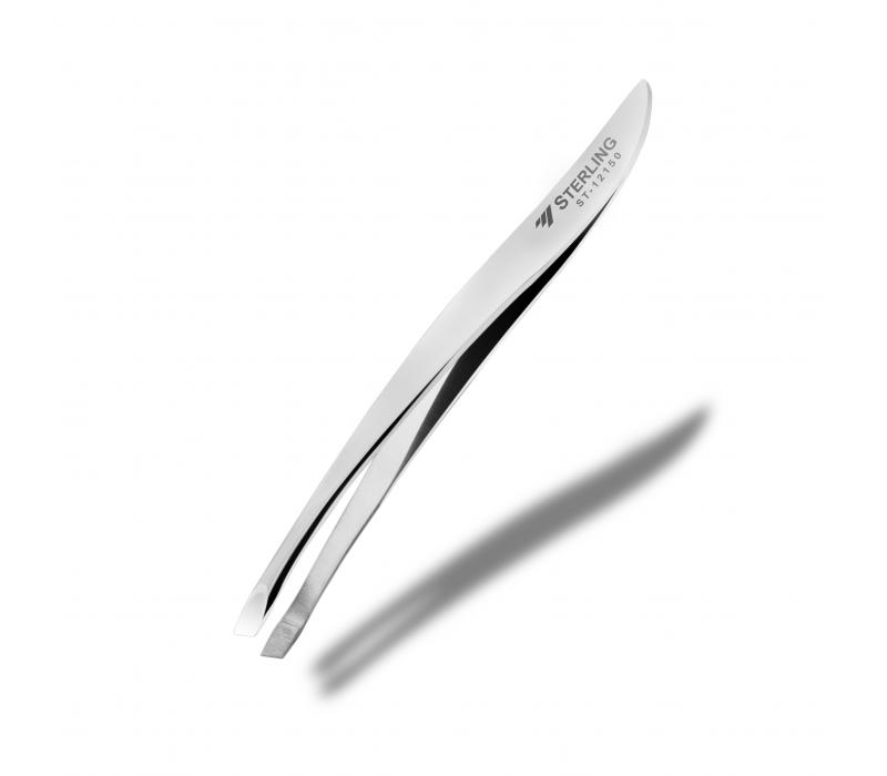 STERLING Pęseta do brwi ST-12150 ZAGIĘTA 