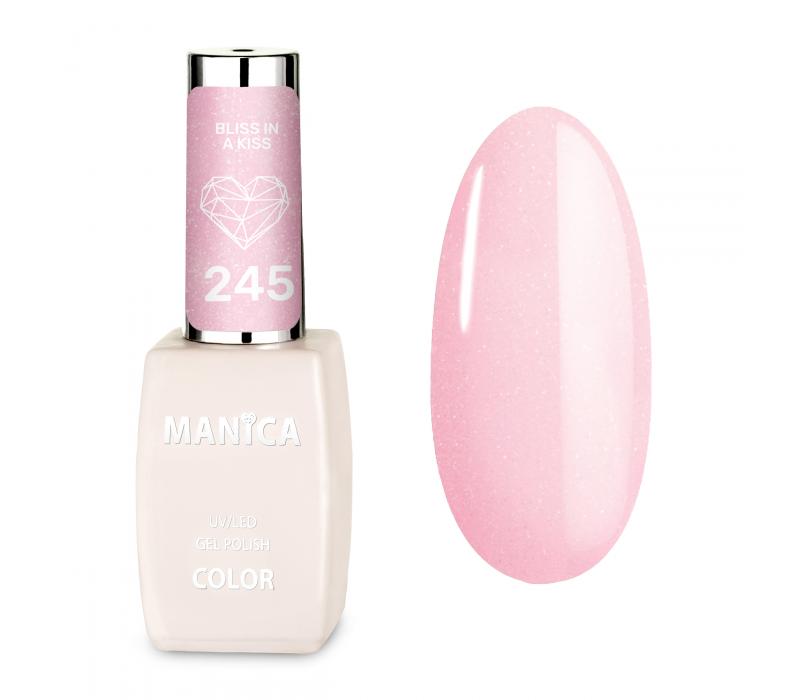 Manica Lakier hybrydowy LED/UV 10ml - Bliss in a Kiss - 245