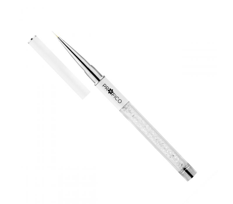 PĘDZELEK CRYSTAL WHITE P05 - DO ZDOBIEŃ