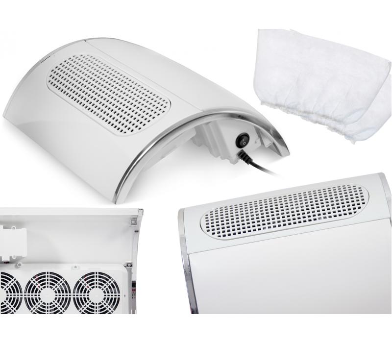 Pochłaniacz pyłu z trzema wiatrakami