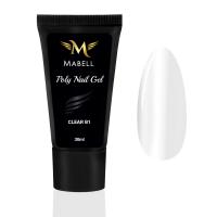 MABELL Poly Nail Gel 30g - Clear