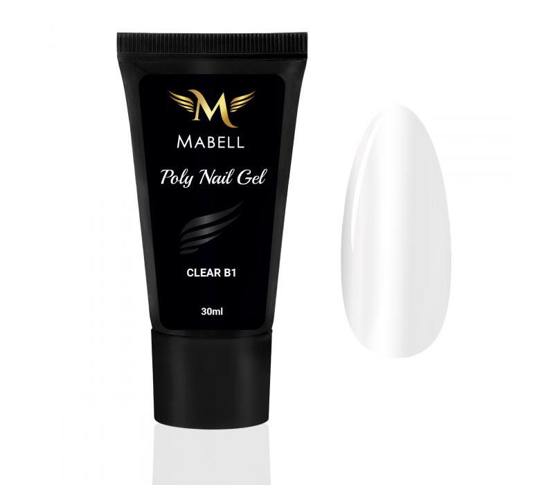 MABELL Poly Nail Gel 30g - Clear