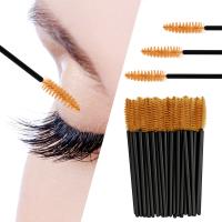 Eyeness Szczoteczka Do Rzęs Gold&Black 50 szt.