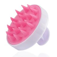 szczotka do peelingu skóry głowy White&Pink