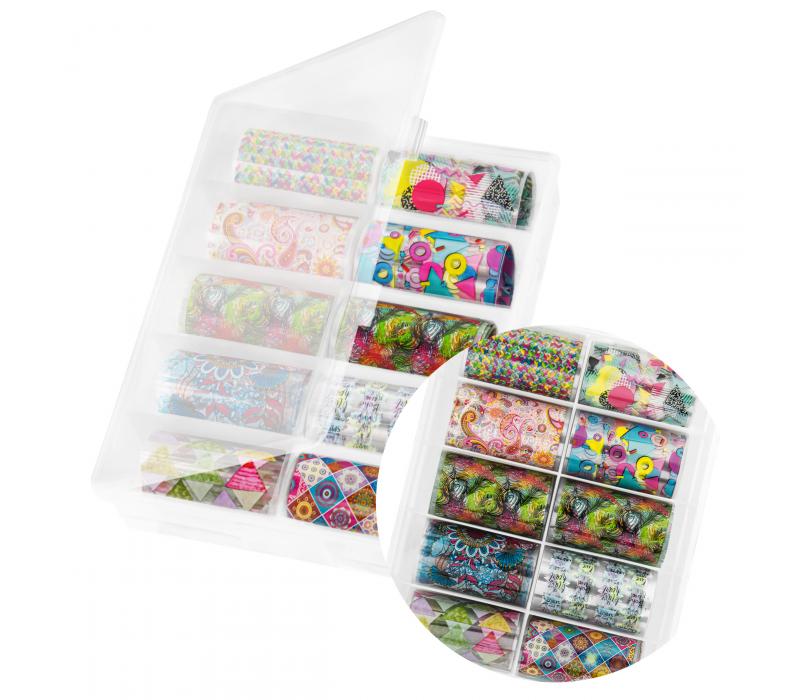 Folia transferowa zestaw 10 sztuk - 8