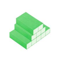 Blok kolor 100/100 zielony 10 sztuk