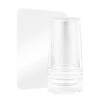  STEMPELEK + ZDRAPKA - cały przezroczysty