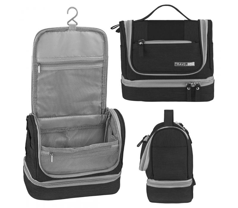 Kosmetyczka Travel Bag Black