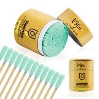 Eyeness Jednorazowe patyczki kosmetyczne Green 100 sztuk