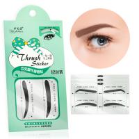  Eyeness Szablony do brwi arkusz - 6 kształtów