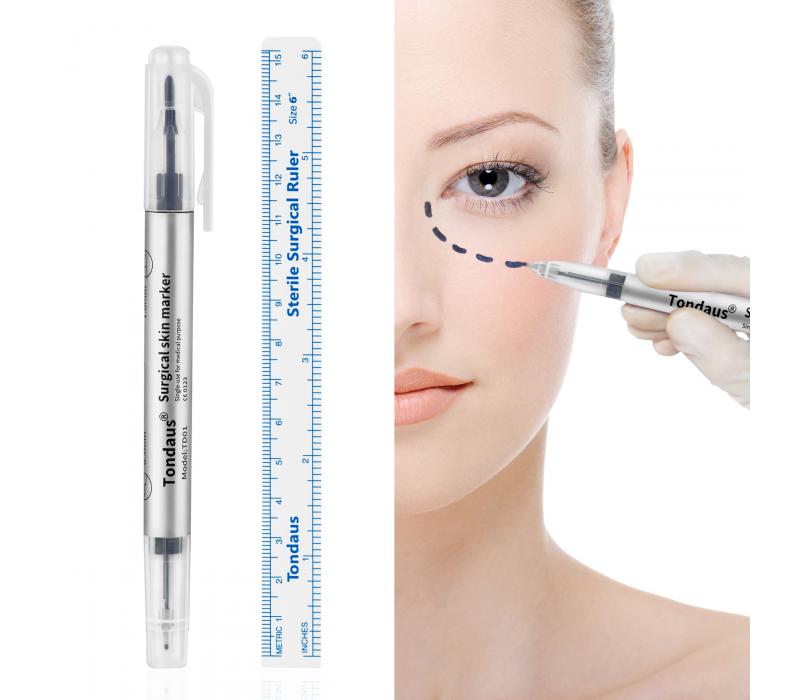 Eyeness Marker do kształtowania brwi i pozycjonowania tatuażu