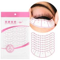 Eyeness Naklejki ze skalą do przedłużania rzęs Lash Map 140 sztuk