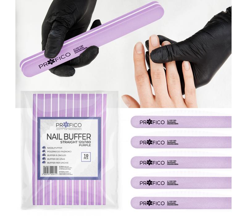Polerka 120/180 prosta fioletowa [x10szt]