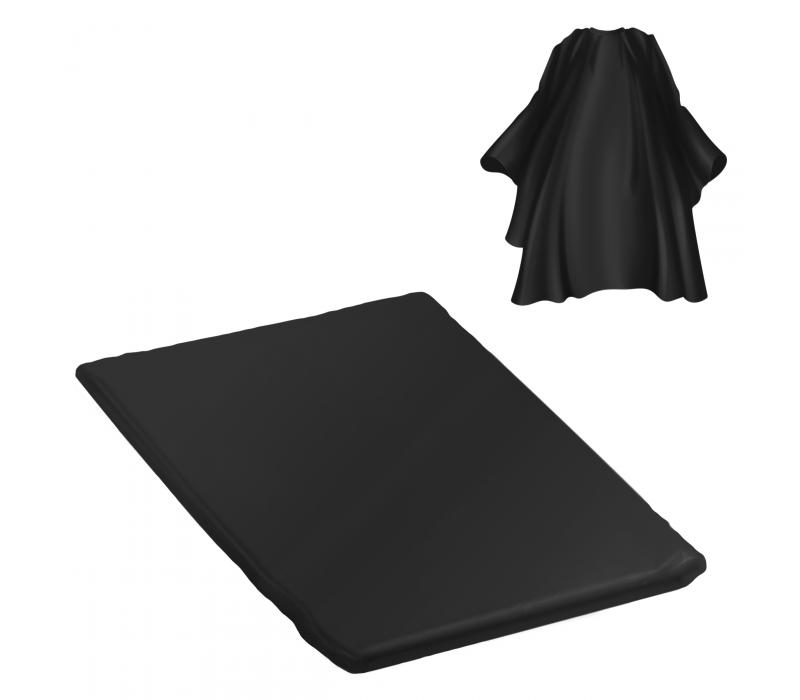 Peleryna fryzjerska czarna