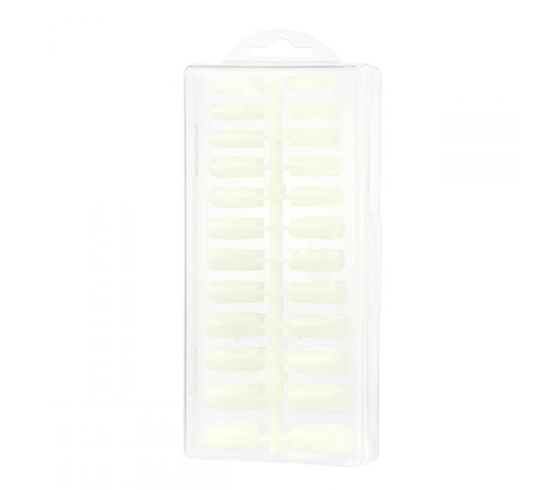 Profico Tipsy do przedłużania paznokci Kwadrat Natural 120szt.