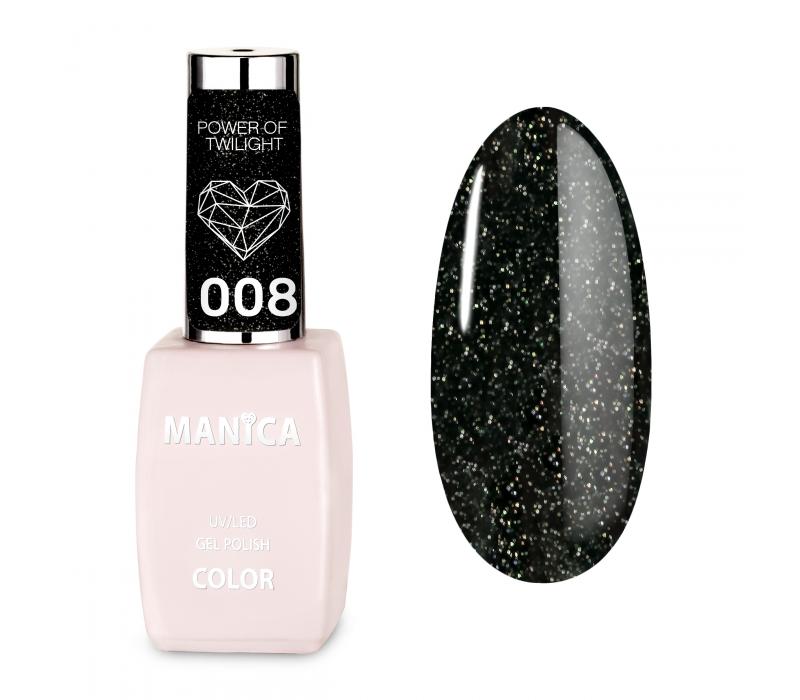 Manica Lakier hybrydowy LED/UV 10ml - Power of Twilight- 008