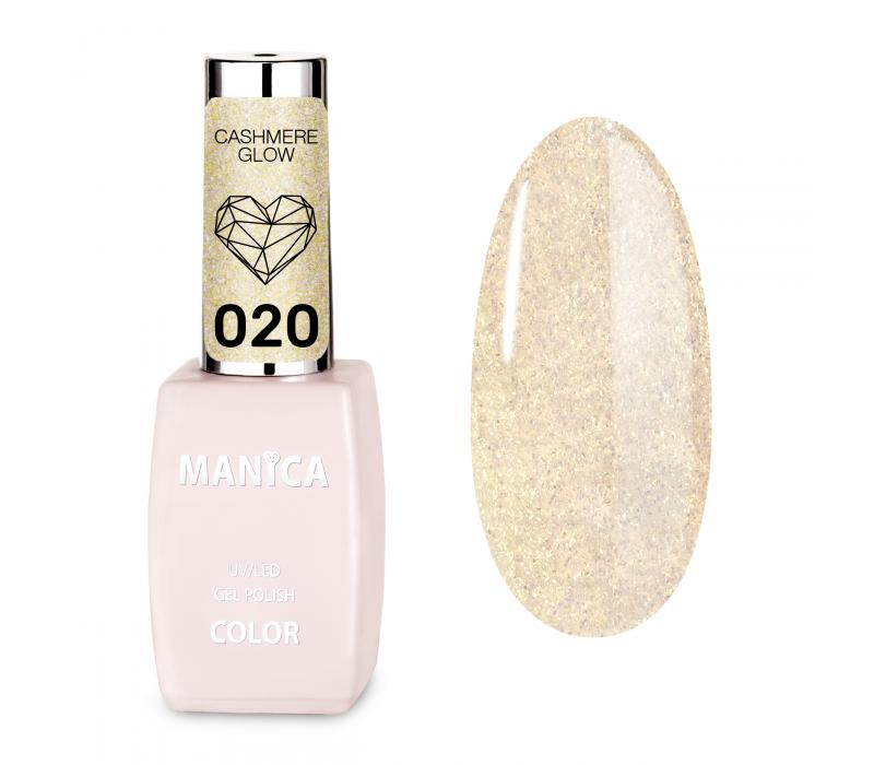 Manica Lakier hybrydowy LED/UV 10ml - Cashmere Glow- 020