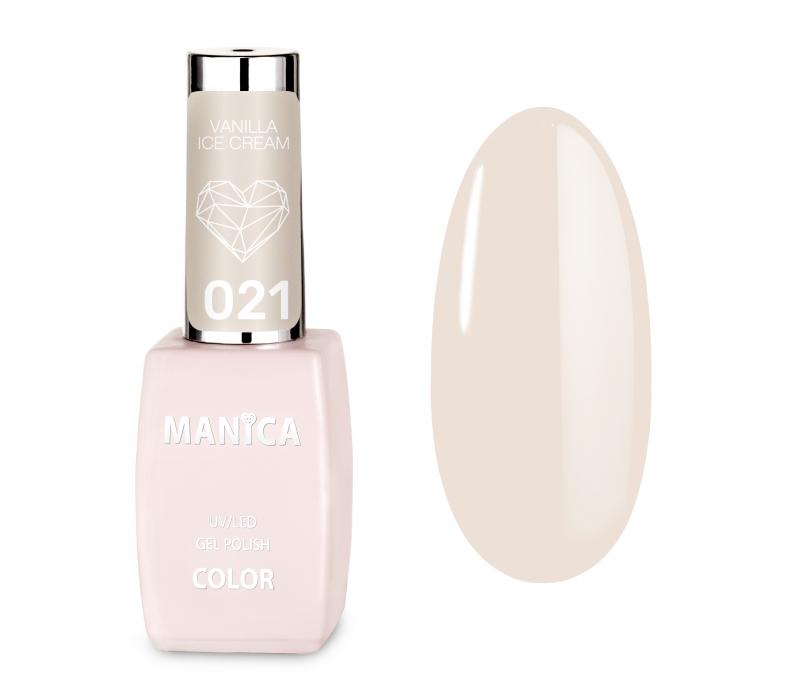 Manica Lakier hybrydowy LED/UV 10ml - Vanilla Ice Cream- 021