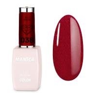 Manica Lakier hybrydowy LED/UV 10ml - Red Dress- 038