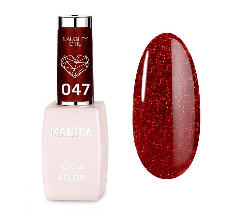 Manica Lakier hybrydowy LED/UV 10ml - Naughty Girl - 047