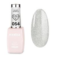 Manica Lakier hybrydowy LED/UV 10ml - Silver Sparkle- 054