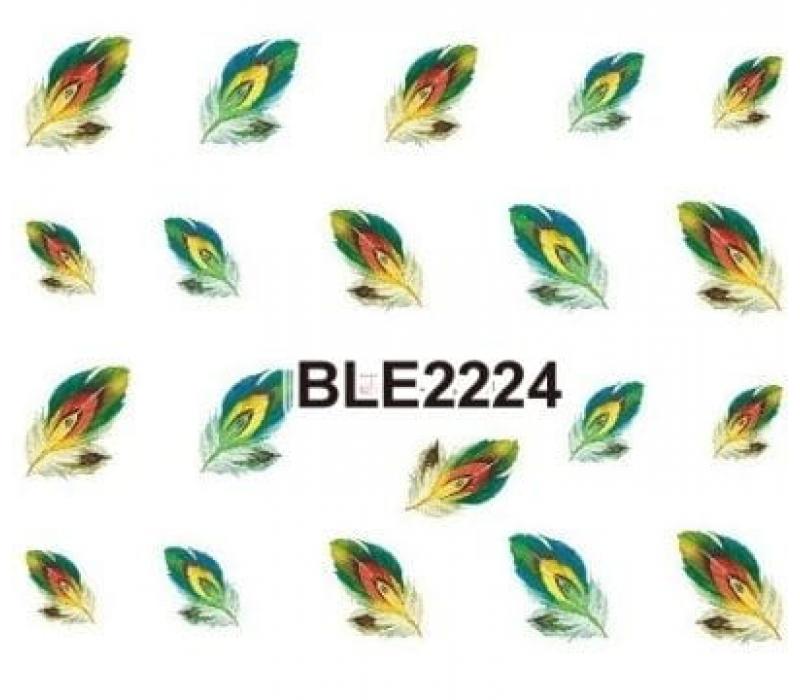Naklejki wodne - BLE 2224 - 10  sztuk