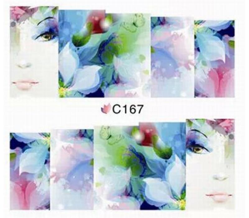 Naklejki wodne - C 167  - 10 sztuk