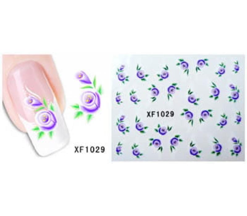 Naklejki wodne - XF1029 - 10 sztuk