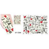 Naklejki wodne - XF1294 -10 sztuk 