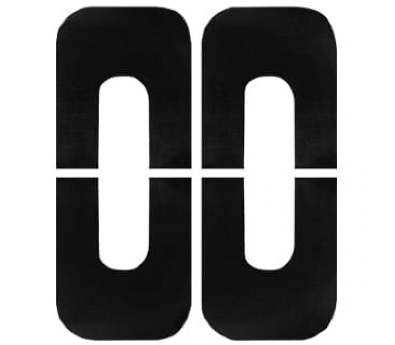 Naklejki ochronne PEEL OFF - czarne